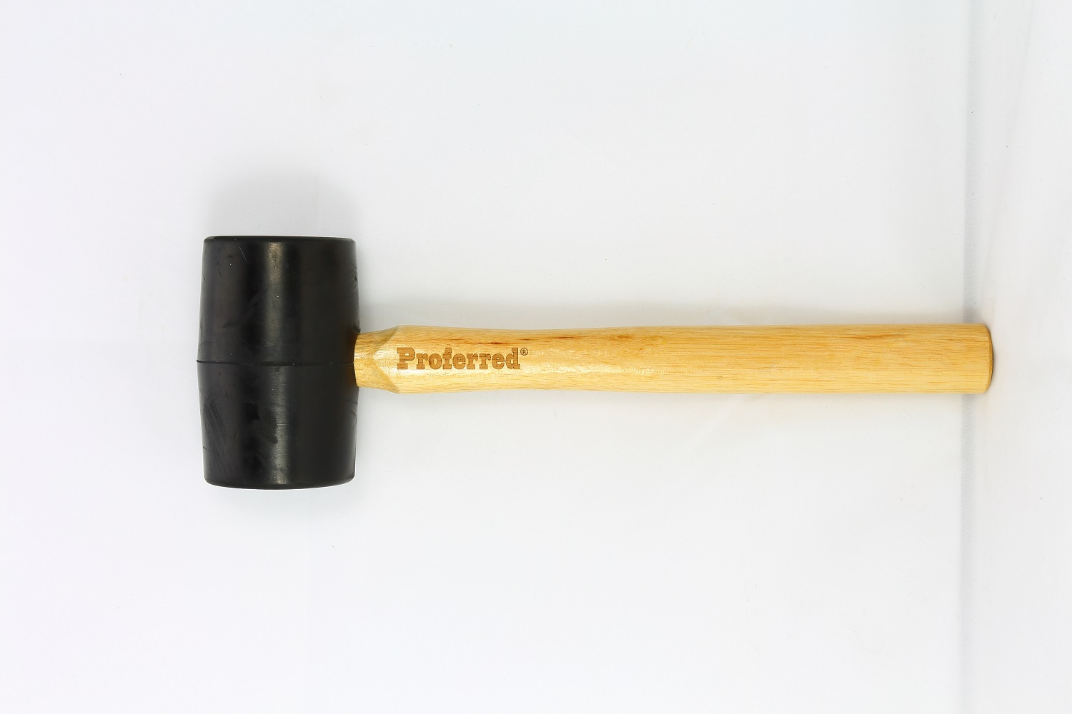 PROFERRED RUBBER MALLET 16OZ WOOD HANDLE 